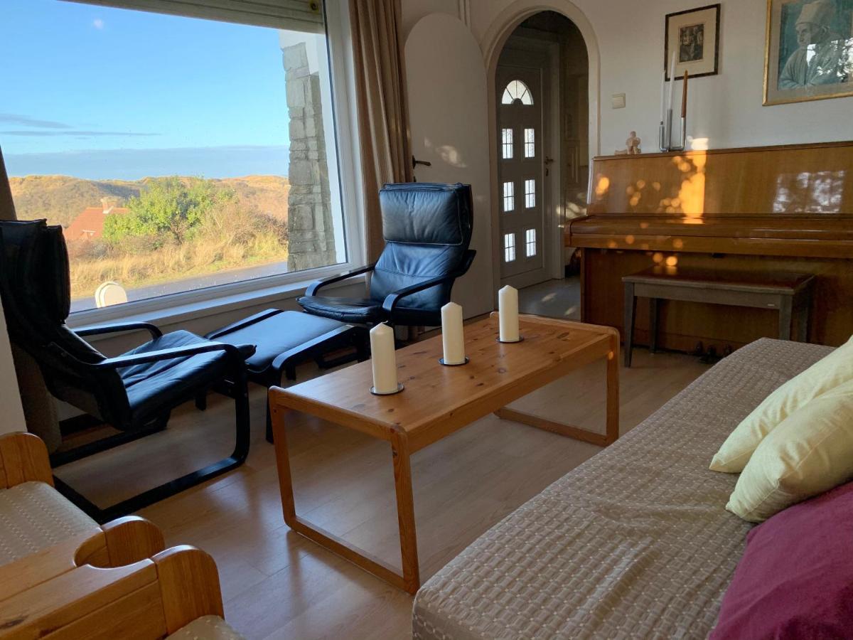 Villa met zicht op zee en duinen in reservaat - jacuzzi met zeezicht - Oostduinkerke Buitenkant foto