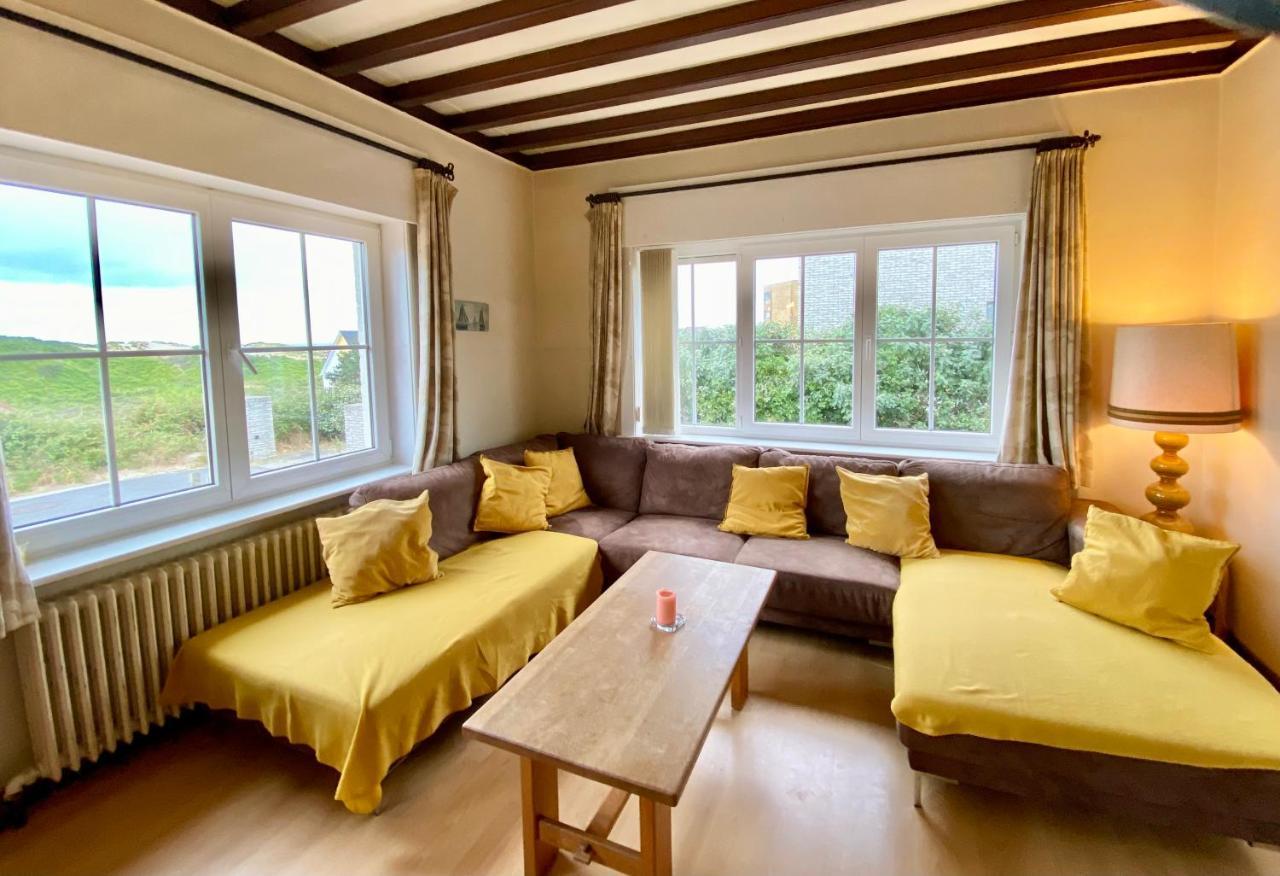 Villa met zicht op zee en duinen in reservaat - jacuzzi met zeezicht - Oostduinkerke Buitenkant foto