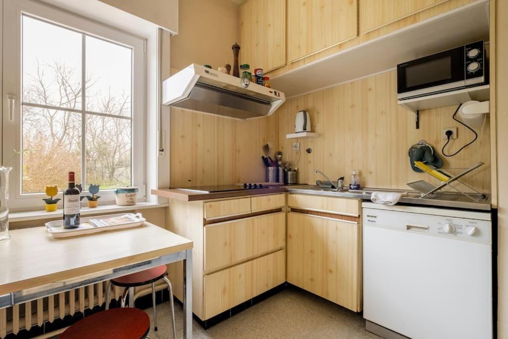 Villa met zicht op zee en duinen in reservaat - jacuzzi met zeezicht - Oostduinkerke Buitenkant foto